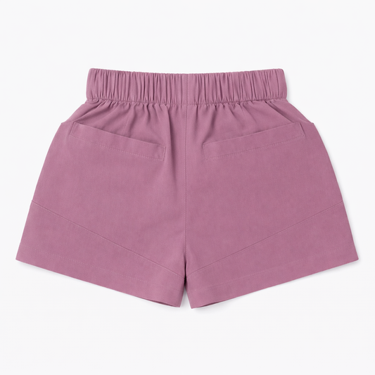 Classic Dusty Rose Casual Shorts