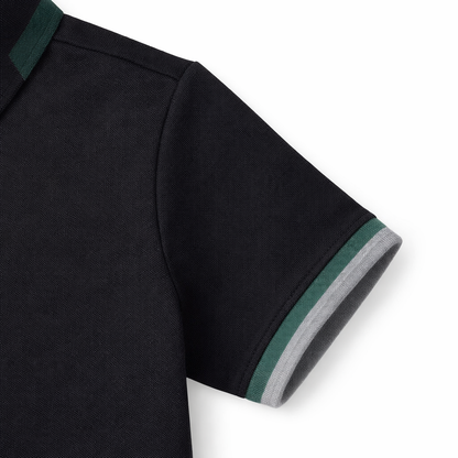 Contrast Trim Polo Tee