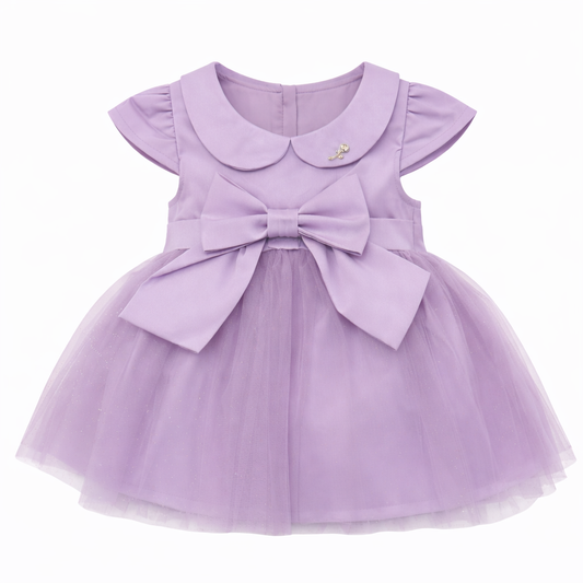 Purple Sparkle Party Dress