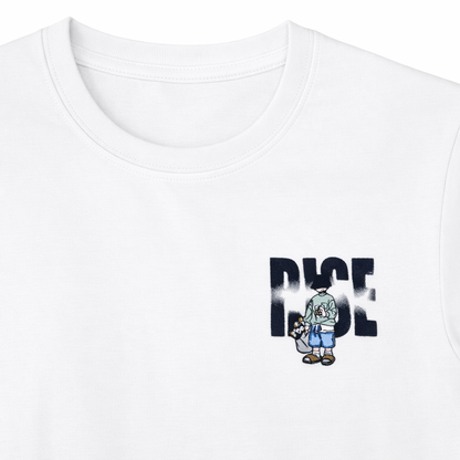 White 'Rise' T-shirt