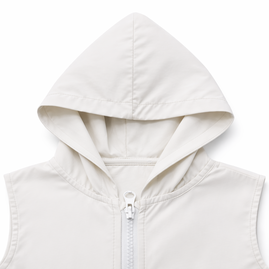 white Cargo Hoodie Co-ord Set