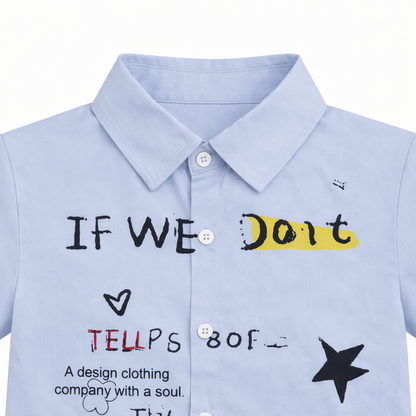 Urban Scribble Graphic Shirt