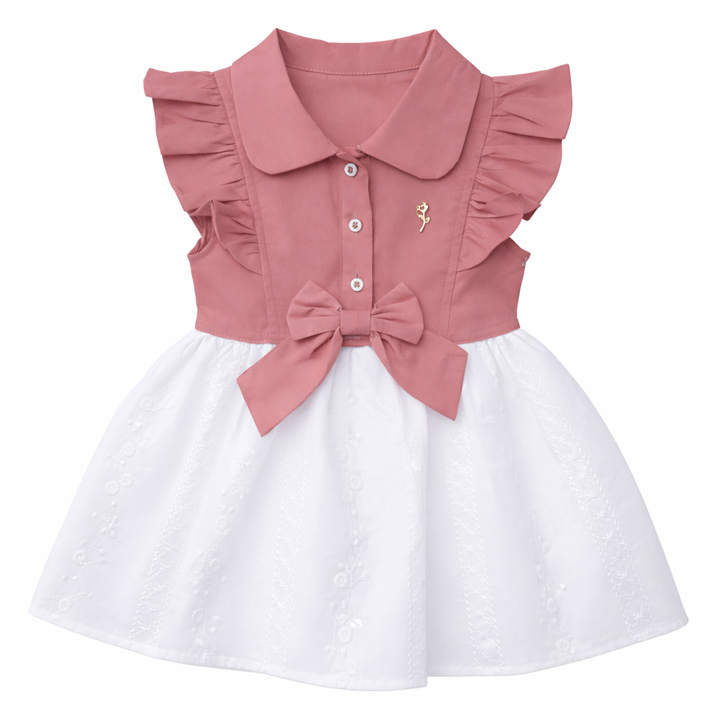 Blush Charm Bow Dress
