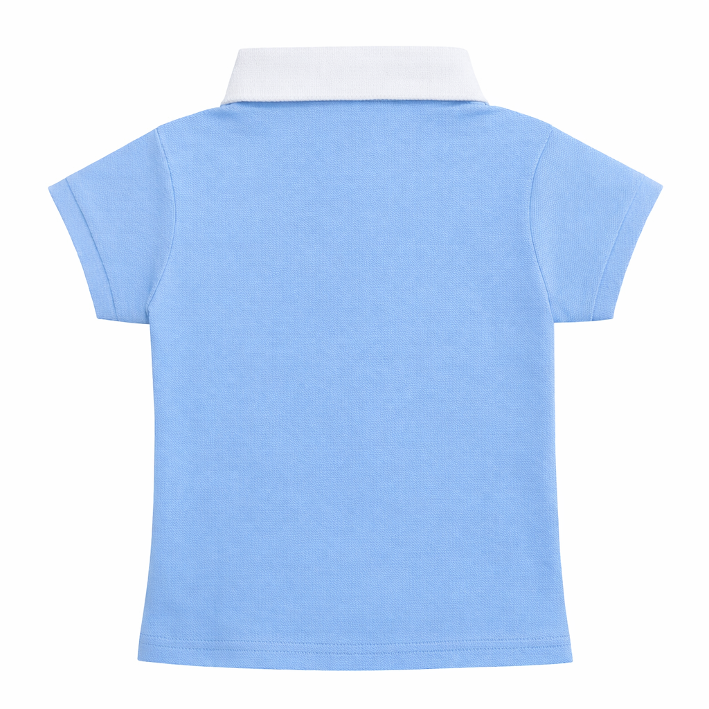 blue Classic Collar Polo Tee