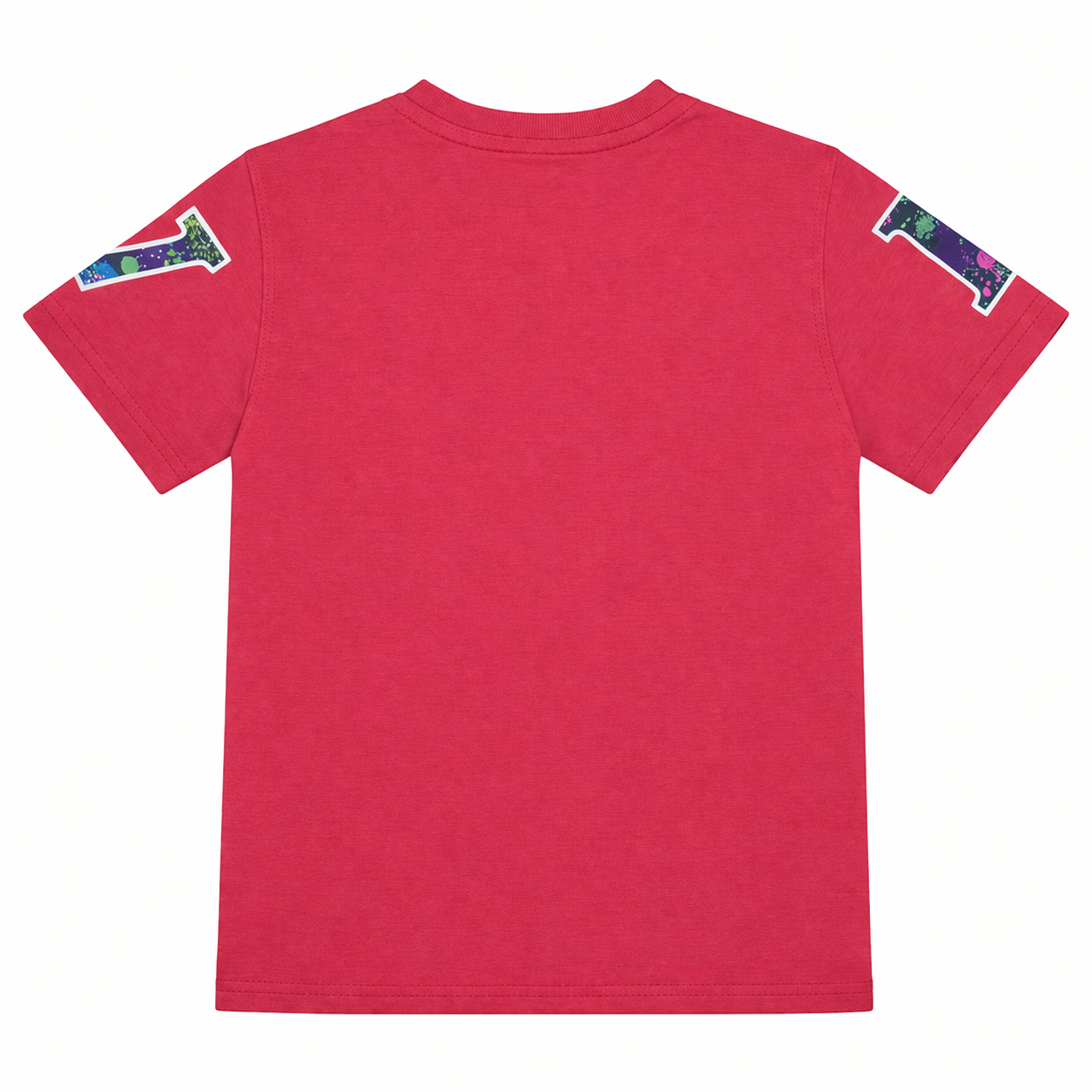Boys Red “Brave Time” Graphic T-Shirt