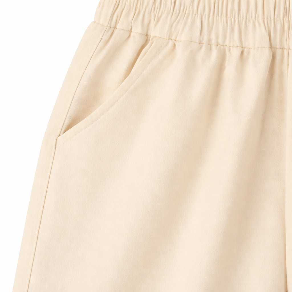 cream ⁠Ruffle Top & Pant Set