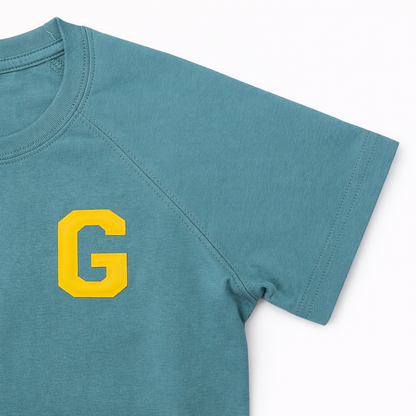 Green G Graphic Kids Tee