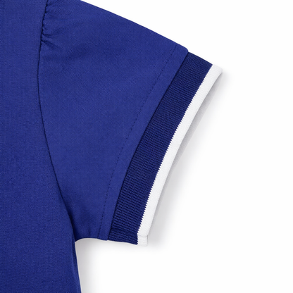 Navy Sailor Collar Skirt Set