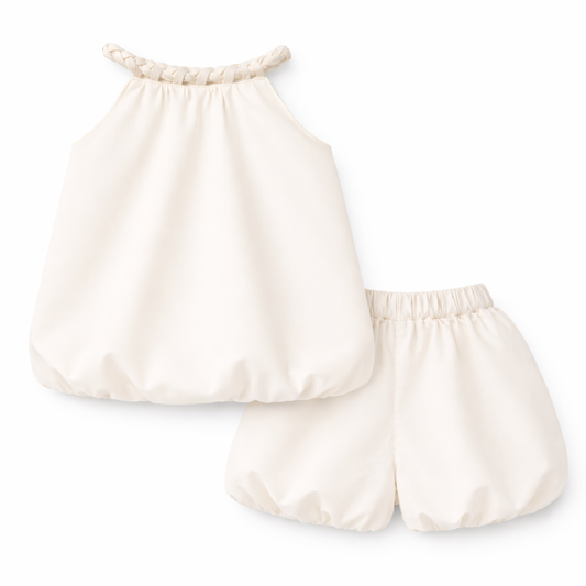 Ivory Bubble Co-ord Set