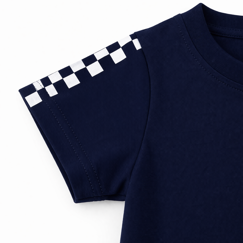 Navy Paris Graphic Co-ord Set