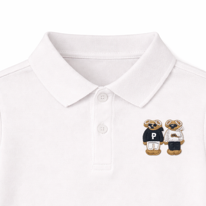 Cute Embroidered Polo Shirt