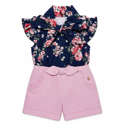 Floral Bow Co-ord Set