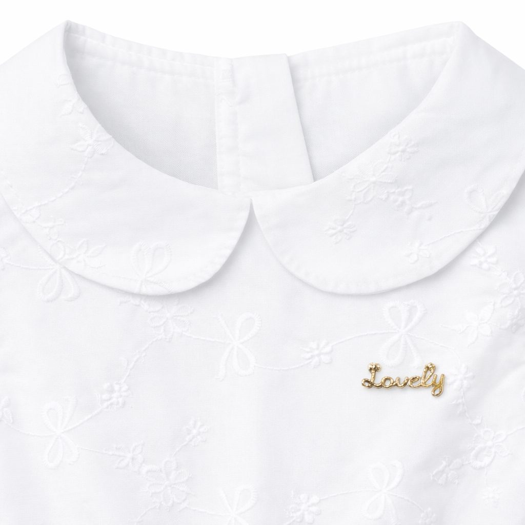 Ivory Lace Collar Co-ord Set