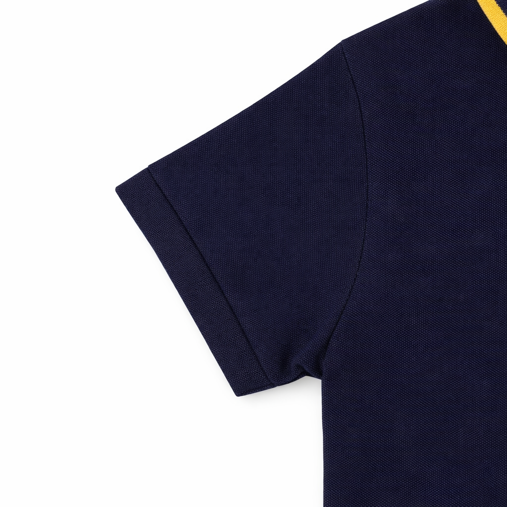Sporty Patch Polo Tee