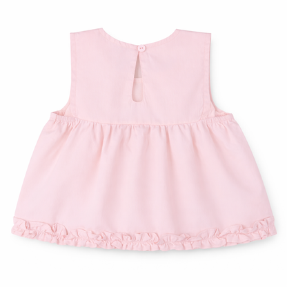 Blush Ruffle Coord Set