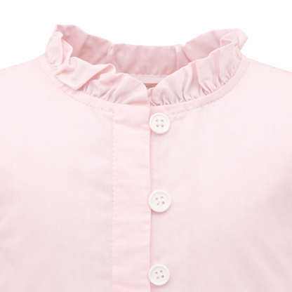 Blush pink ⁠Ruffle Top & Pant Set