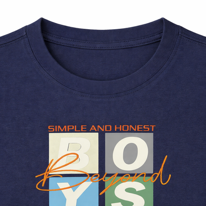 Navy “Boys Beyond” Graphic T-Shirt