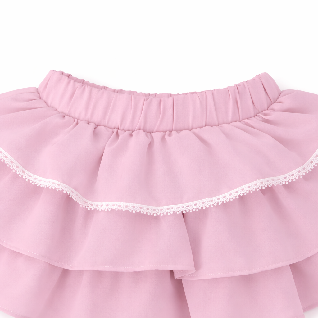Cute Kitty Skirt Co-ord Set