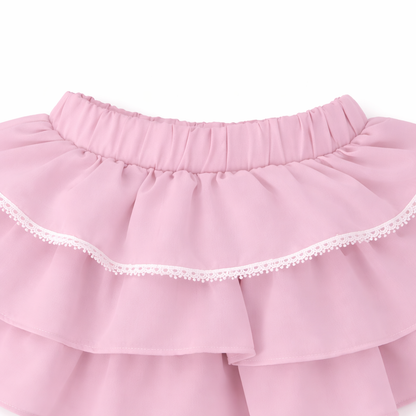 Cute Kitty Skirt Co-ord Set