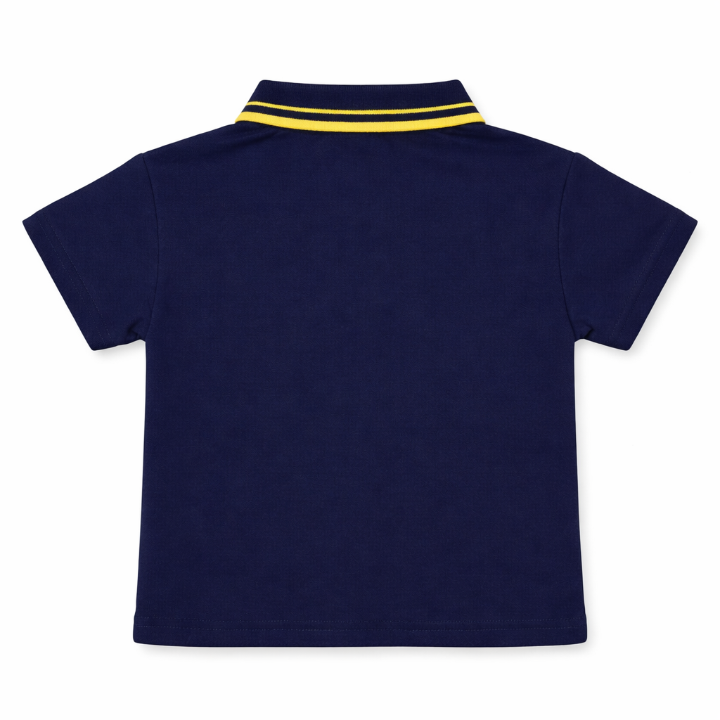 Sporty Patch Polo Tee