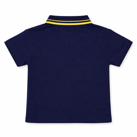 Sporty Patch Polo Tee
