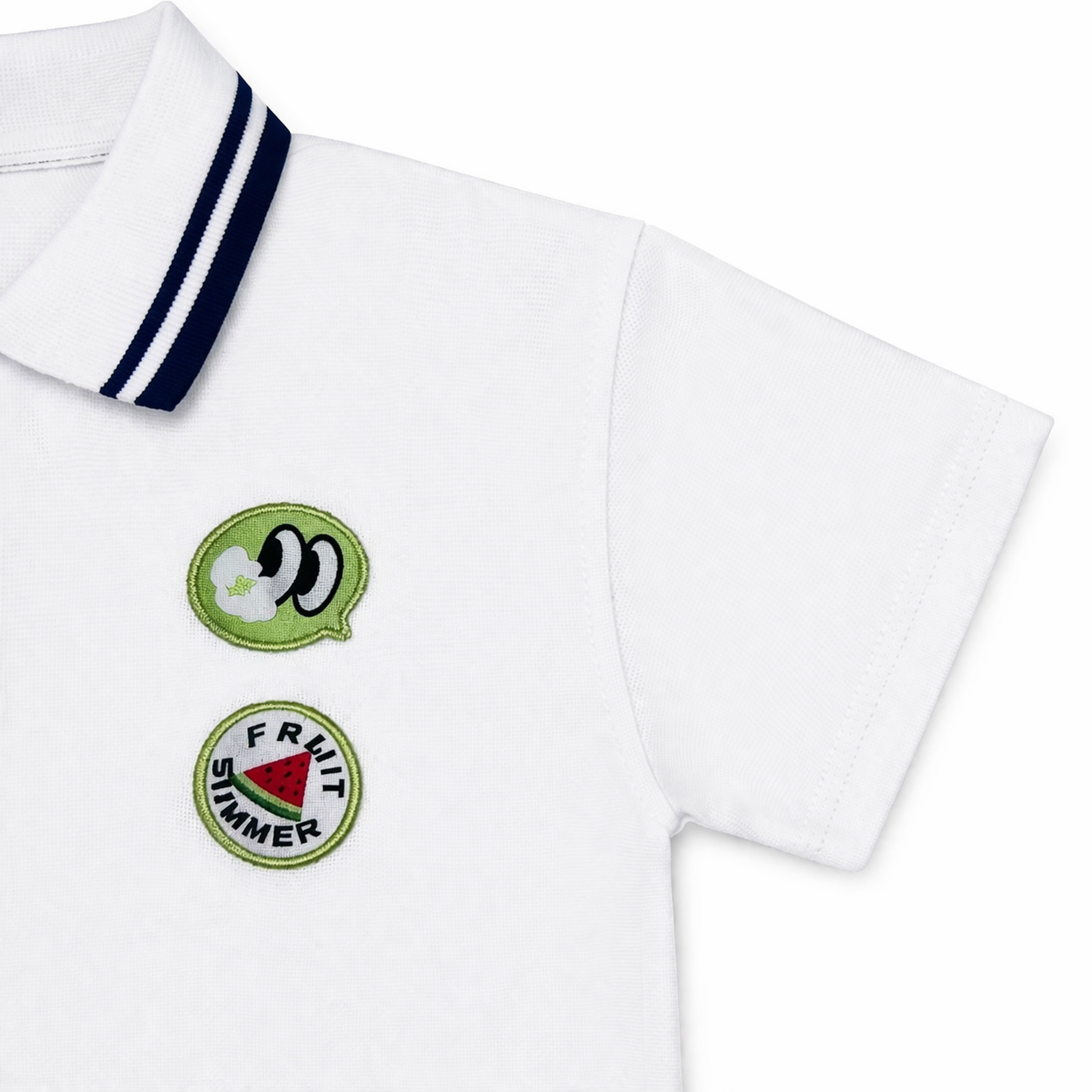 Graphic Patch Polo