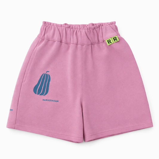 Graphic casual shorts