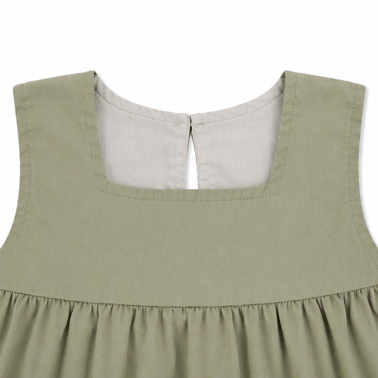 Olive Ruffle Co-ord Set