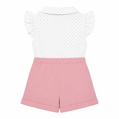 Polka Dot Bow Set