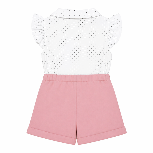 Polka Dot Bow Set