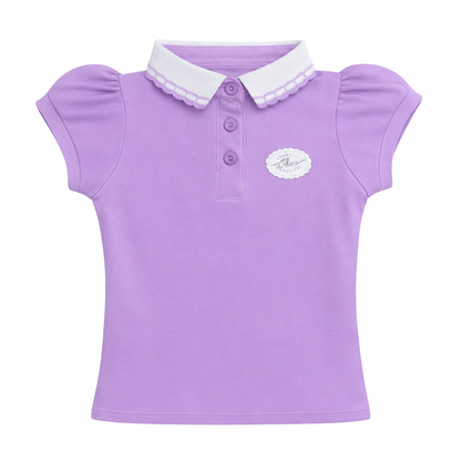 Lavender Peter Pan Collar Tee