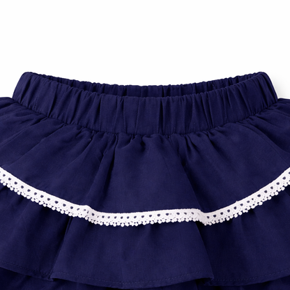 Kitty Collar Skirt Co-ord Set