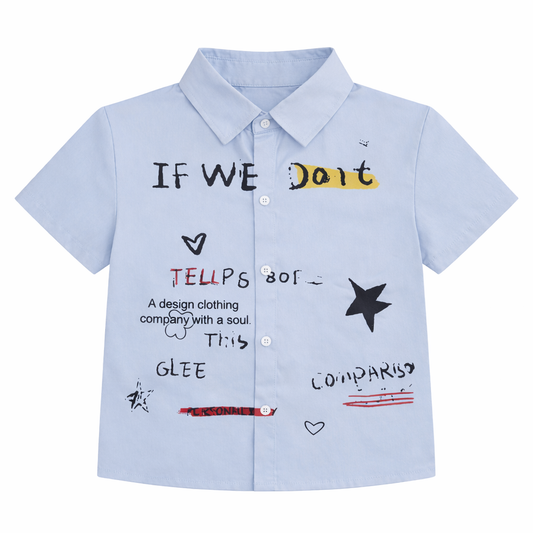 Urban Scribble Graphic Shirt