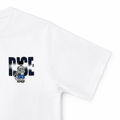White 'Rise' T-shirt