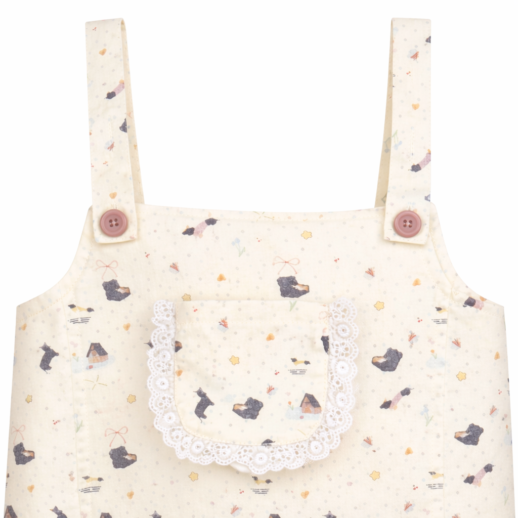 Pinafore & Tank Set