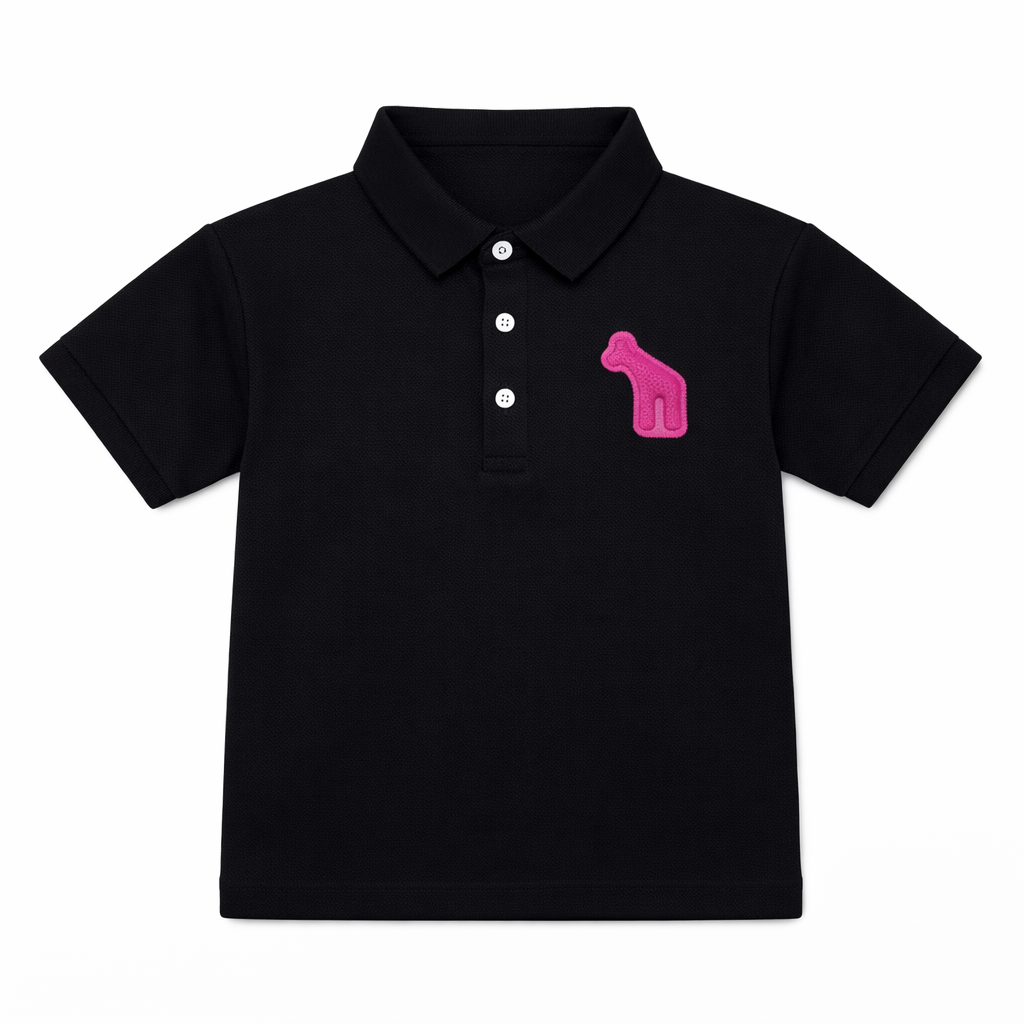 Minimal Patch Polo Tee