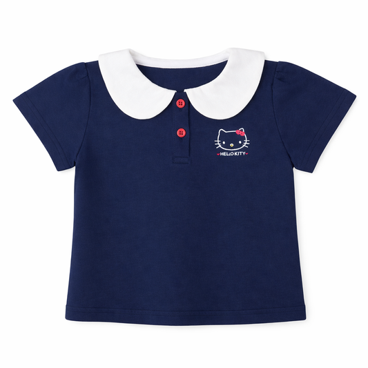 navy kitty charm set