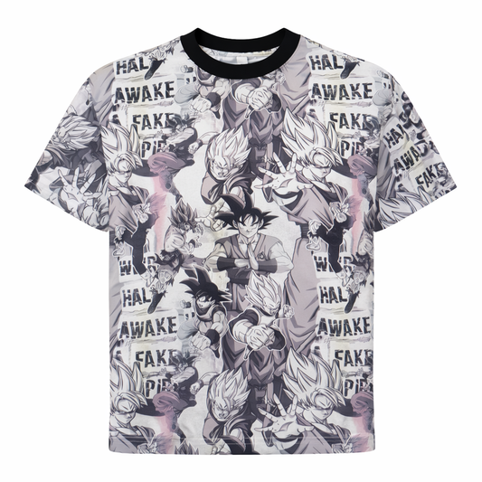 Boys Anime Print All-Over T-Shirt