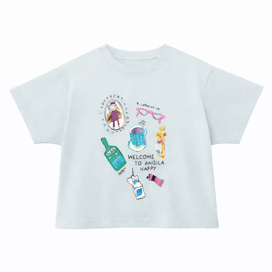 Playful Print Graphic Tee