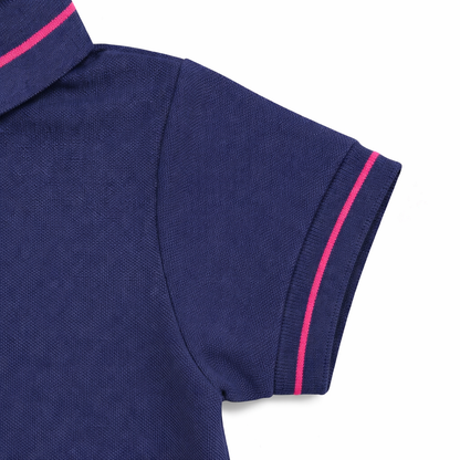 Navy Royal Crest Polo Dress