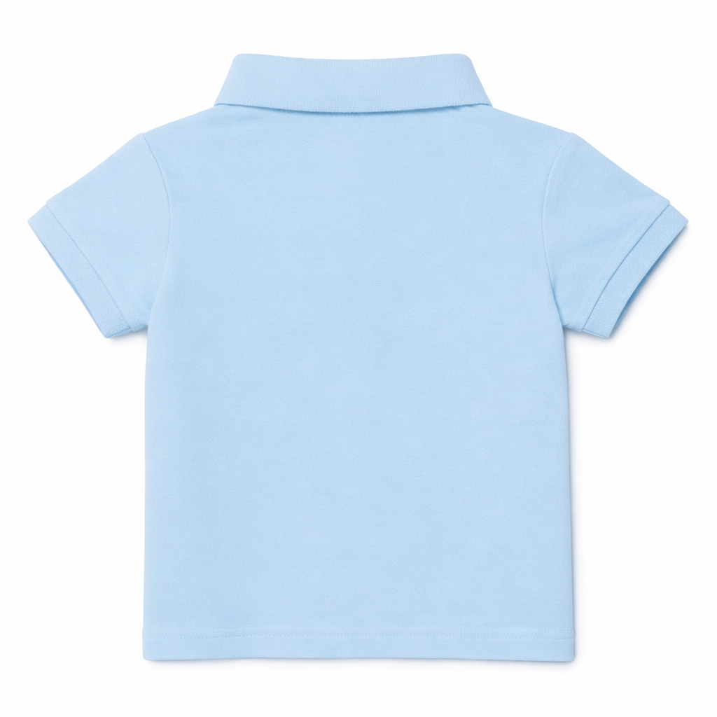 girl Embroidered Polo Tee