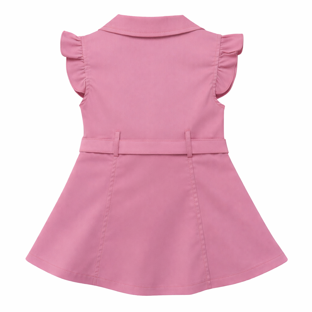 Rose Utility bow Dress