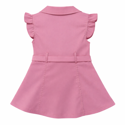 Rose Utility bow Dress