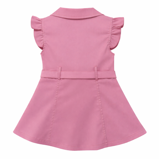 Rose Utility bow Dress