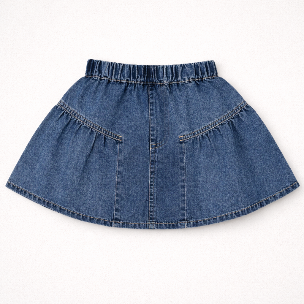 Fringed Top & Skirt Coord Set