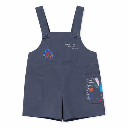 Grey Art Pocket Dungaree