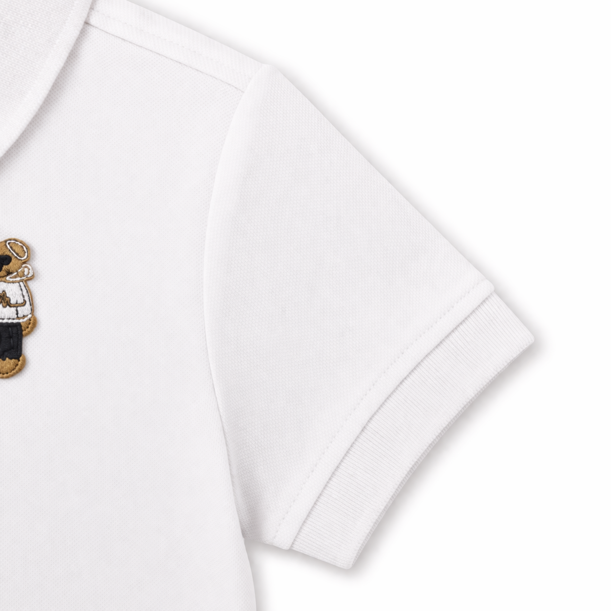 Cute Embroidered Polo Shirt