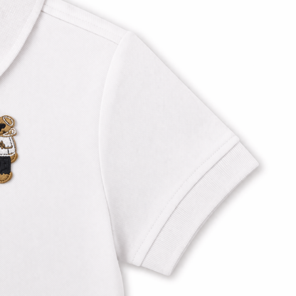 Cute Embroidered Polo Shirt