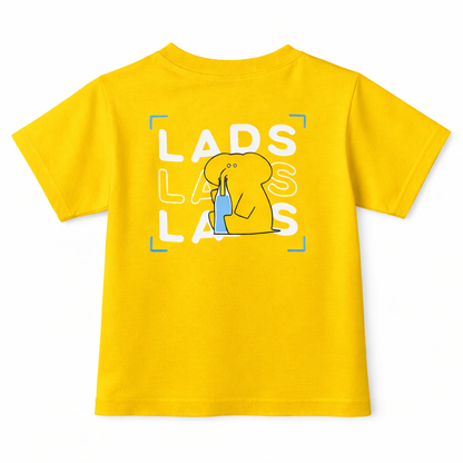 Hey Graphic Yellow Tee