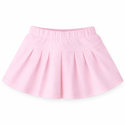 ⁠Pink Sailor Collar Skirt Set